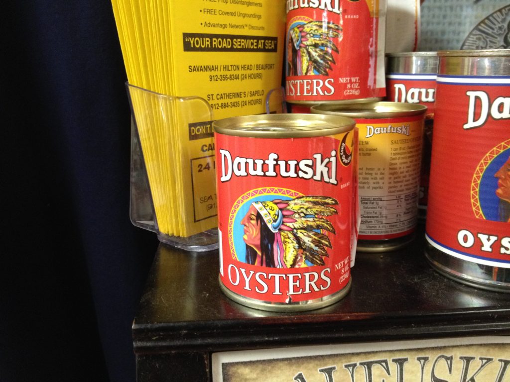 Daufuski Brand Oysters