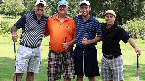 Guys' Golf Weekend on Daufuskie. 4 golfers